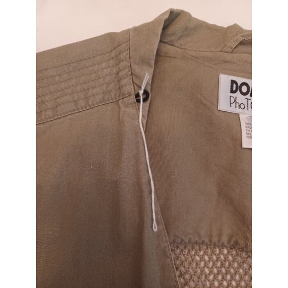 Domke Photogs Vest Men XXL Green Photographer Fishing Hunting Safari Pockets EUC - Picture 8 of 11